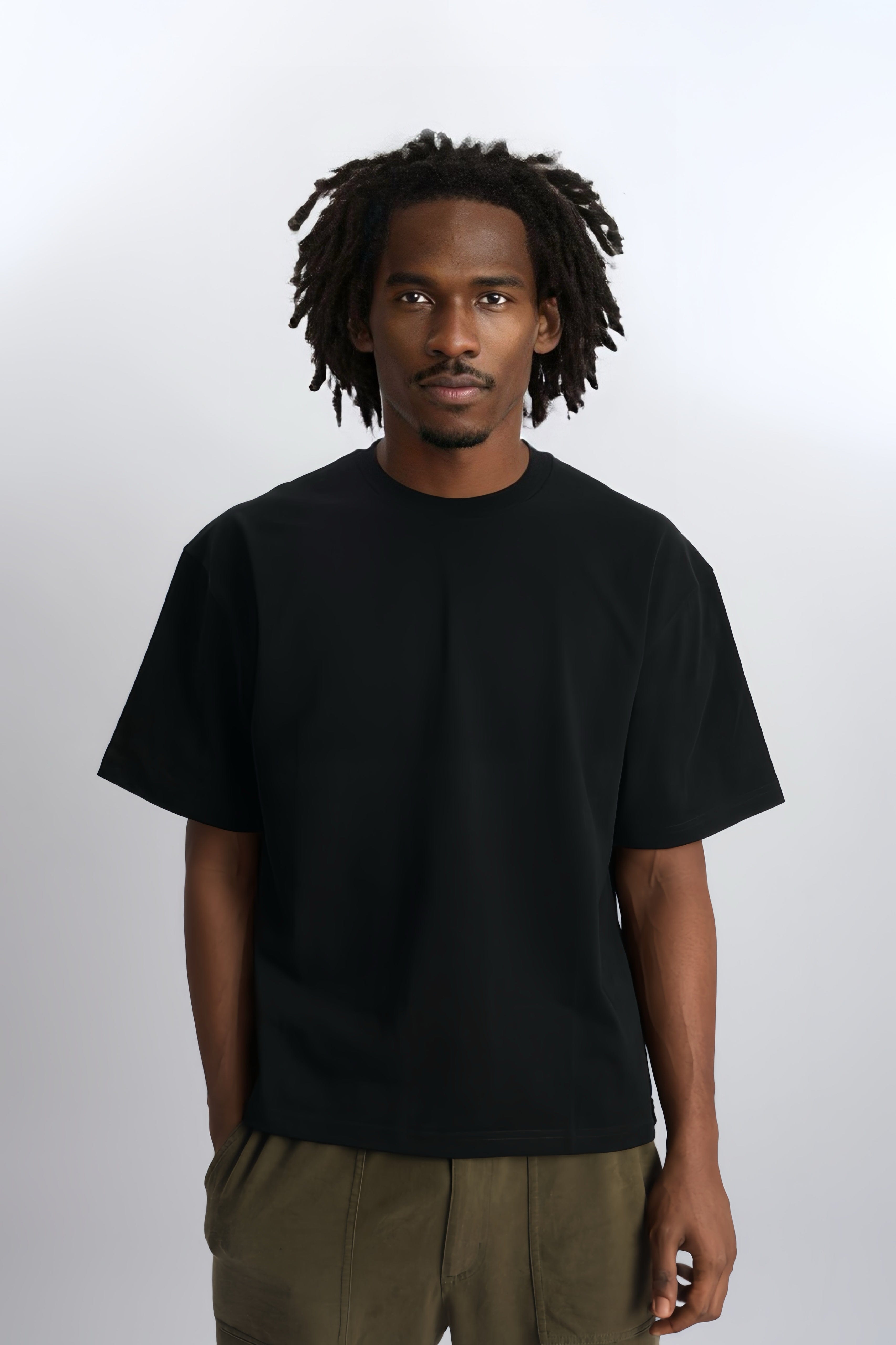 Boxy Tee Black