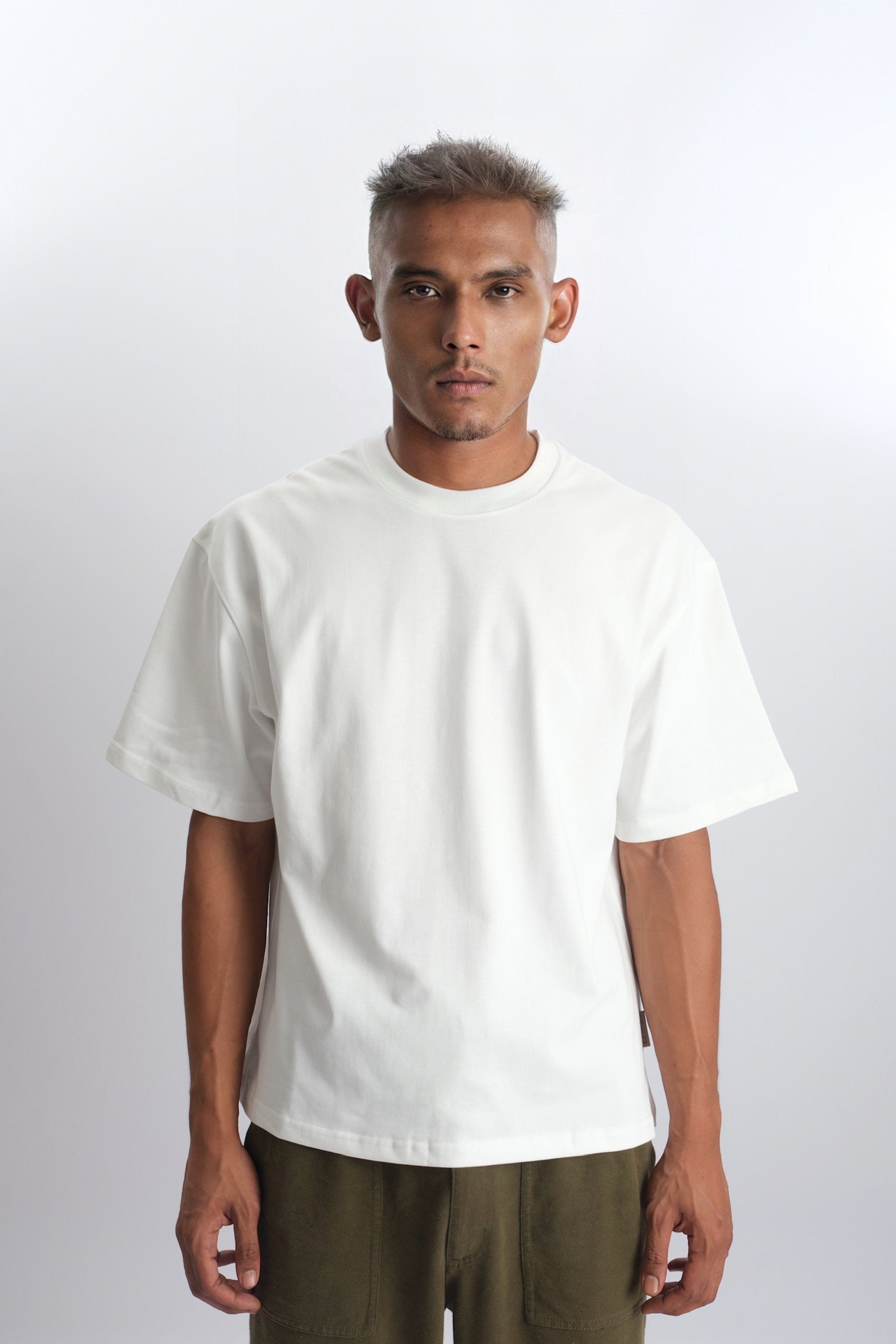 Boxy Tee White