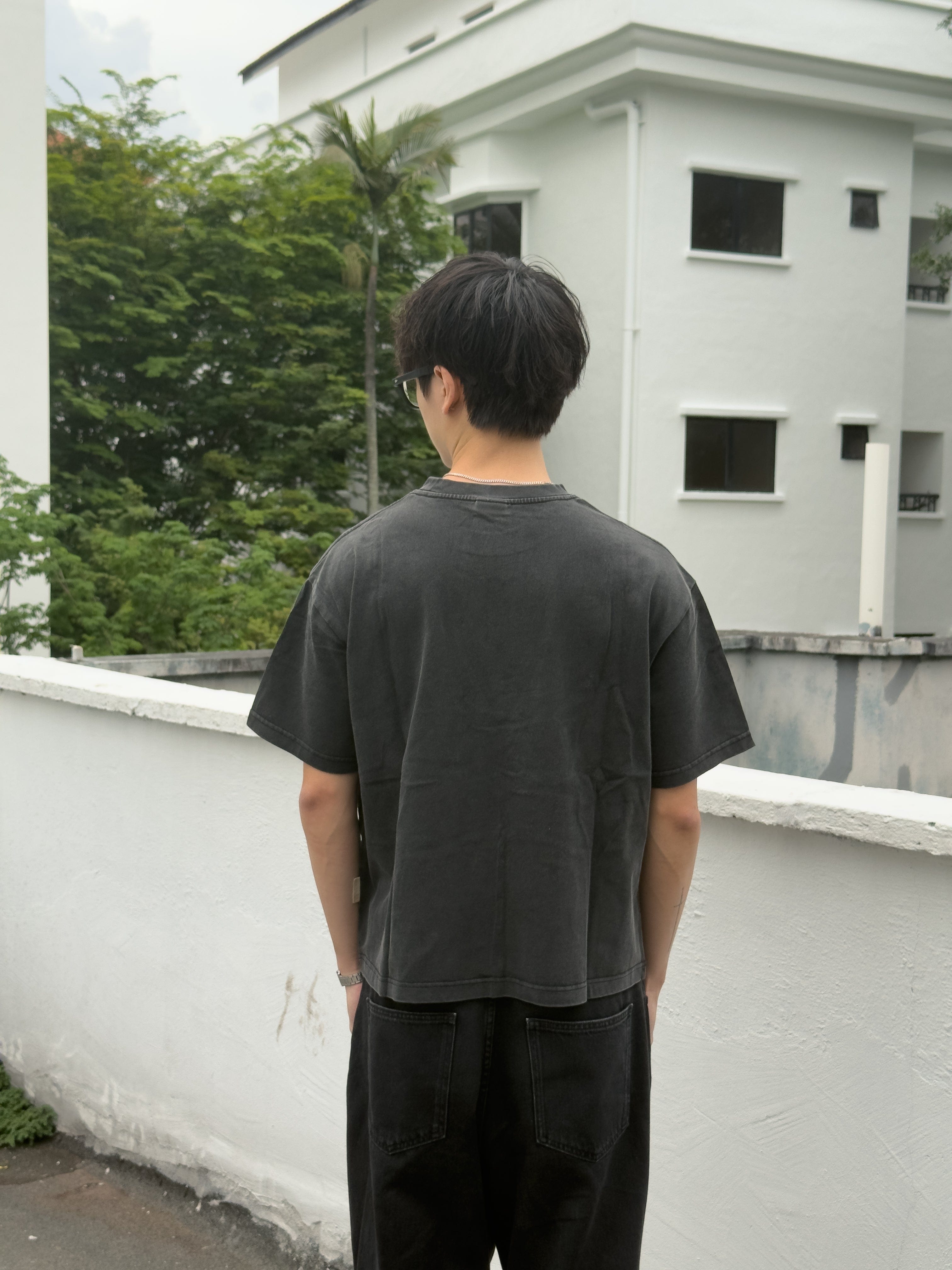 Brr Washed Crop Tee