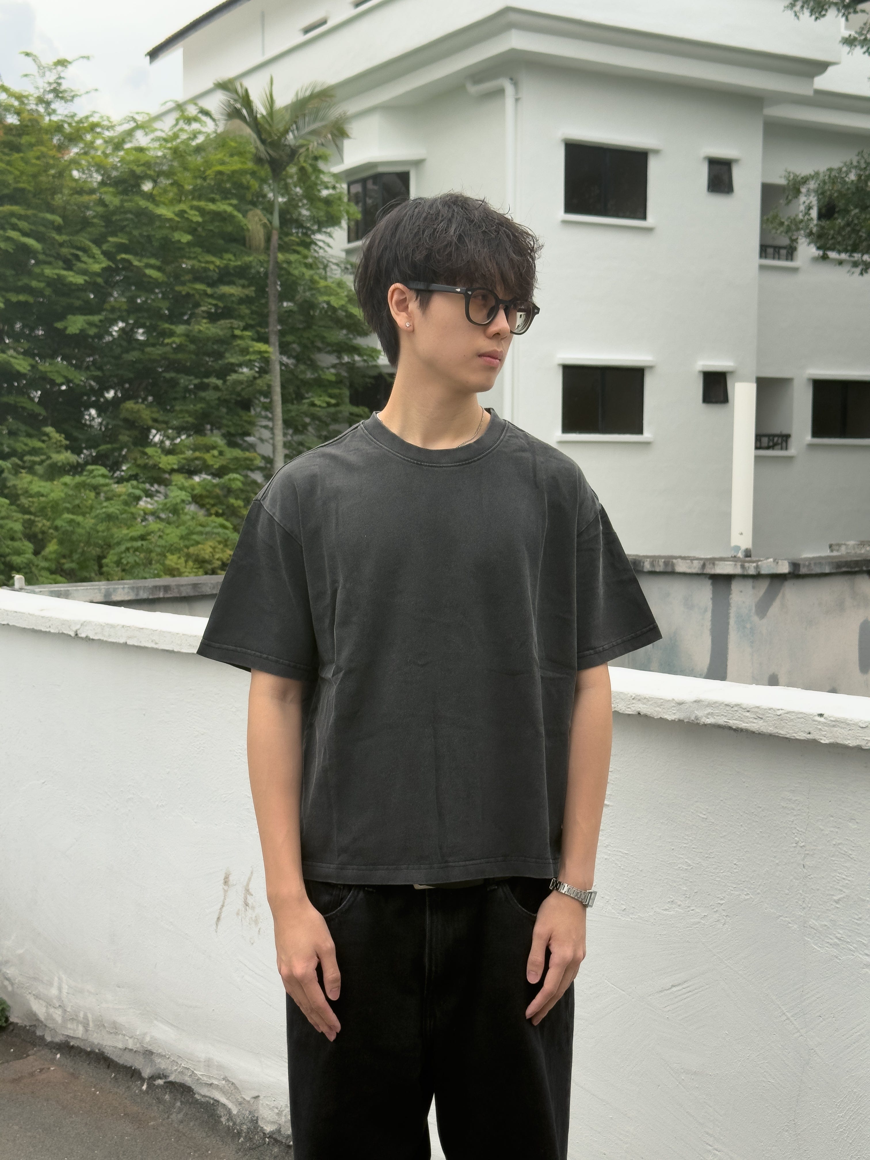 Brr Washed Crop Tee