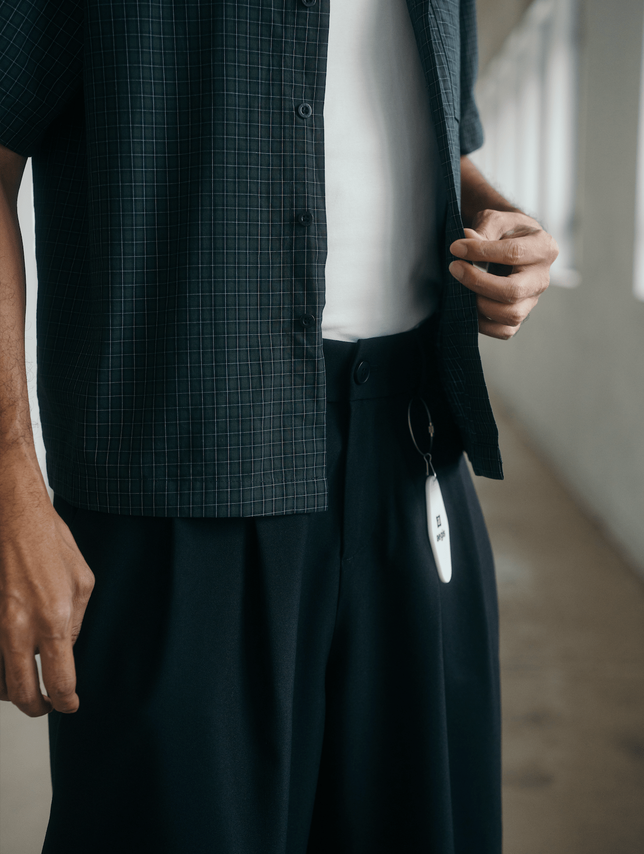 Pleated Pants