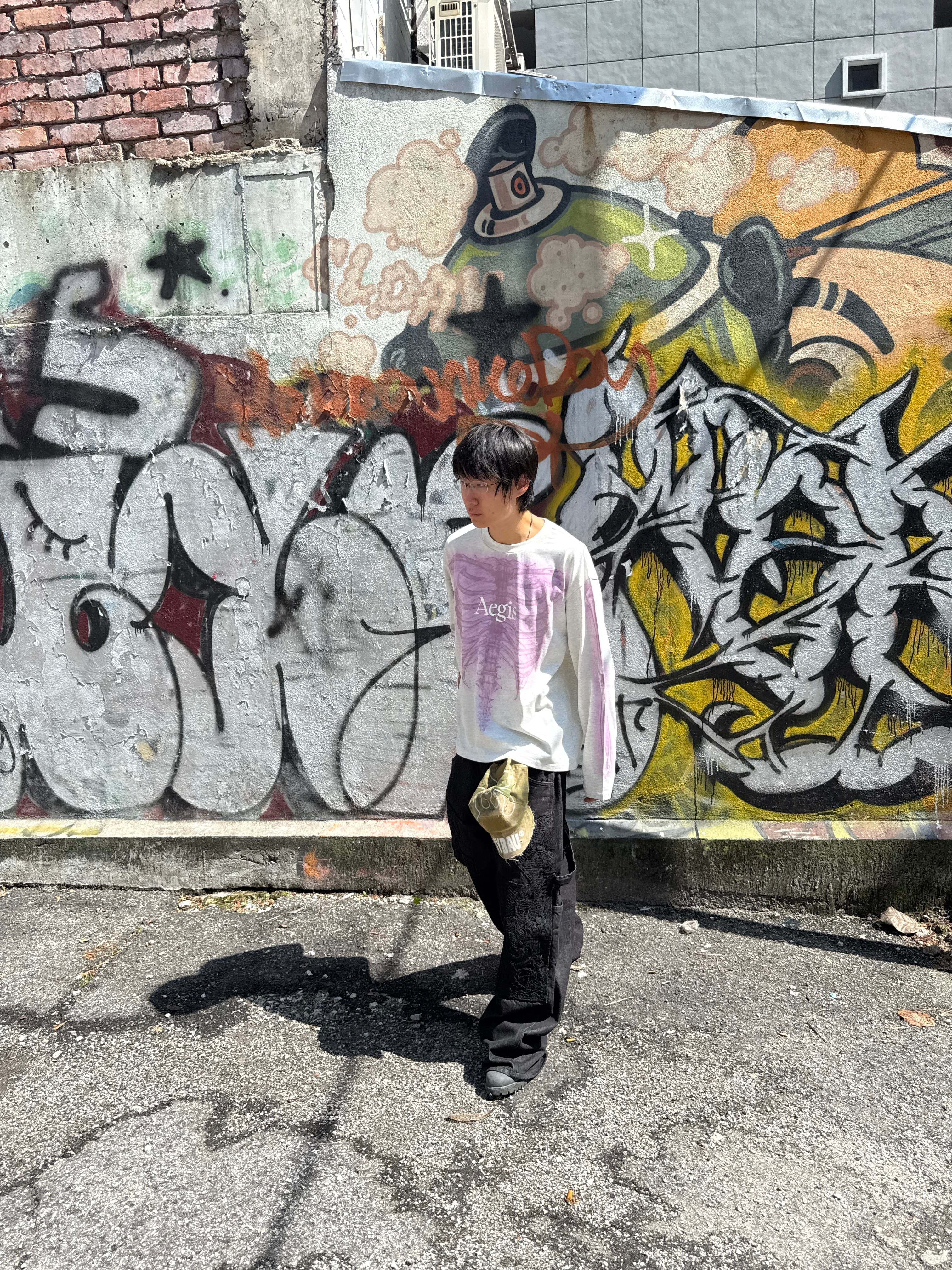 Ct Scan Tee Grey