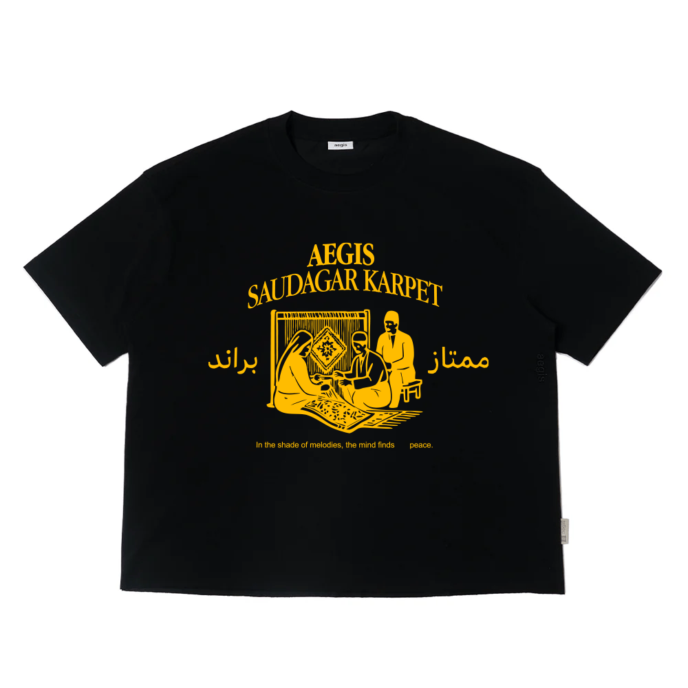 Saudagar Tee Black
