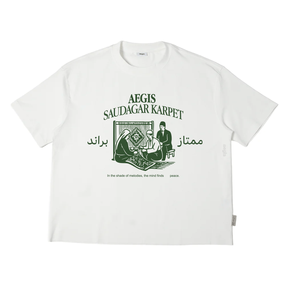 Saudagar Tee White